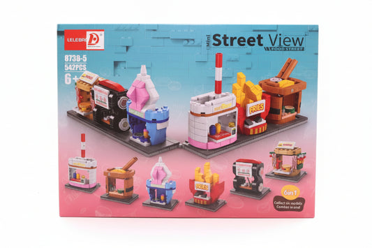 LEGO Street View set packaging on a wooden surface