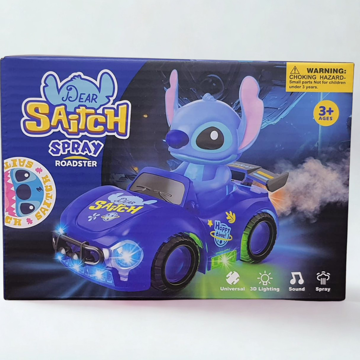 Super Mario & Stitch Smoking Cars