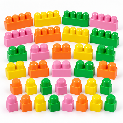 Bonboni Jumbo Building Blocks 500g