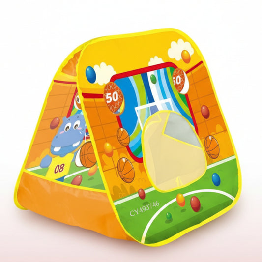 Colorful children's play mat with sports design on a white background, branded with Cypress.
