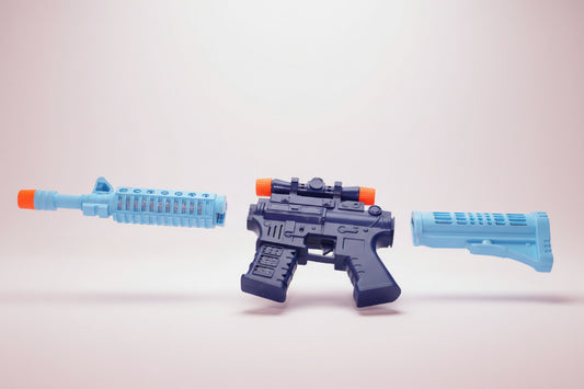 لعبة مسدس ضو وصوت