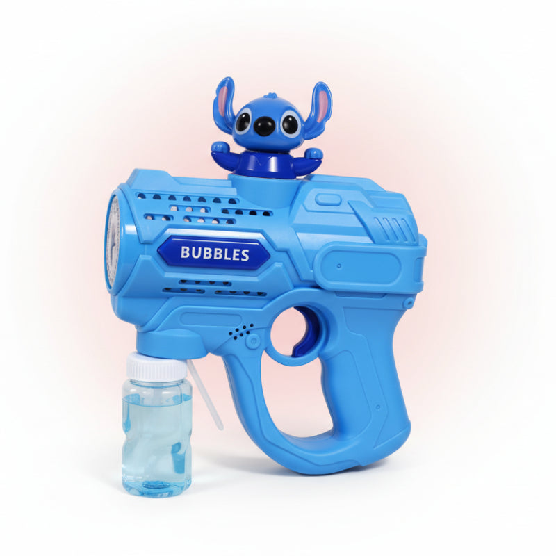 مسدس فقاعات الشخصيات الكرتونية