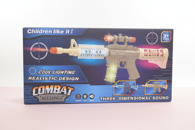 لعبة مسدس ضو وصوت