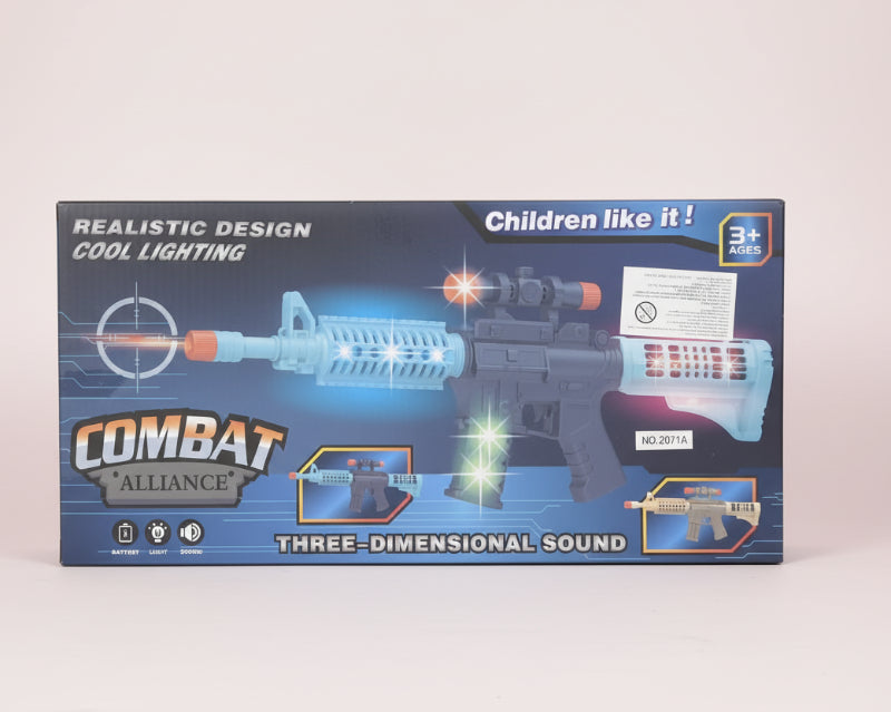 لعبة مسدس ضو وصوت