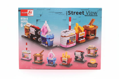 LEGO Street View set packaging on a wooden surface