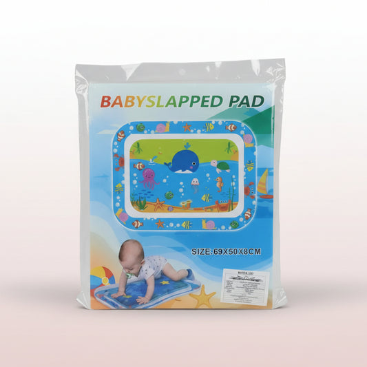 Baby slapping pad with underwater design in packaging
