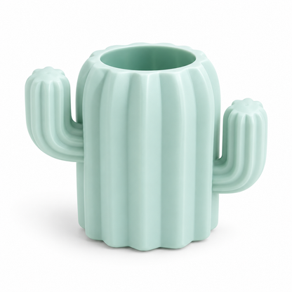 Colorful Cactus Pencil Holder