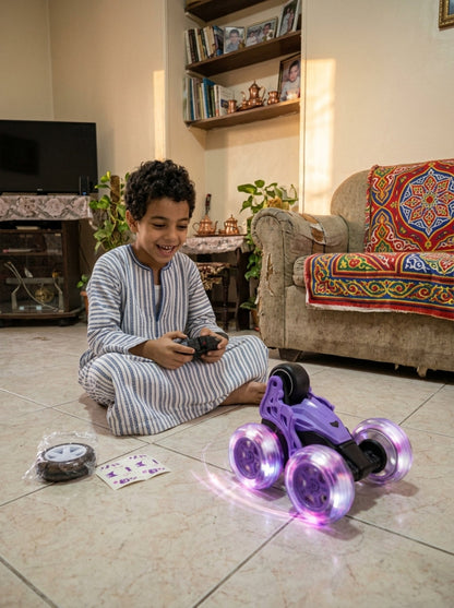 سيارة حركات بهلوانية ريموت كنترول 🚗🔥