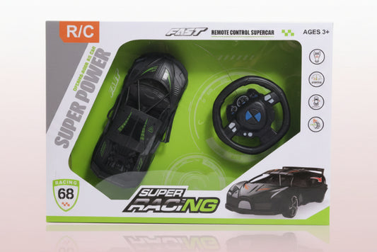 Super Racing Car with External Steering Wheal